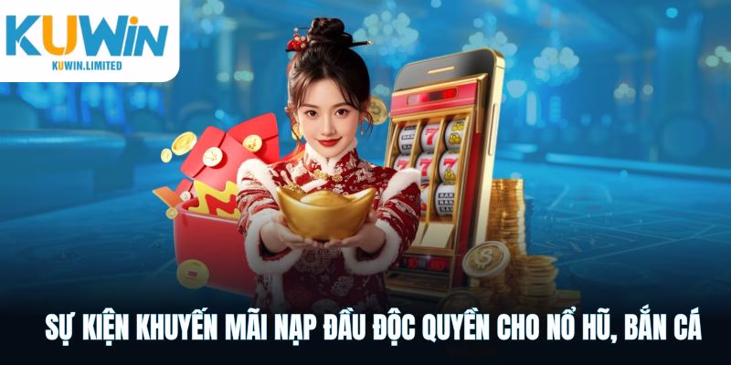 Sự kiện khuyến mãi nạp đầu chỉ áp dụng nổ hũ, bắn cá